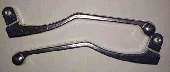 Важелі керма CZ 350 (пара) (алюміній) (хром, + втулка) (Тайвань) Мукачево