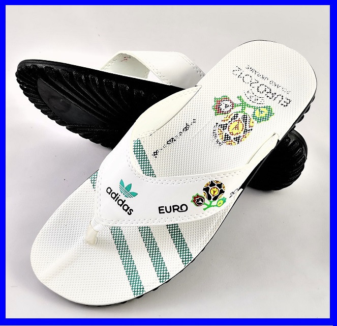 Чоловічі Шльопанці Тапочки Adidas Сланці В'єтнамки Адідас Білі (розміри: 41) Дніпро - фото 6