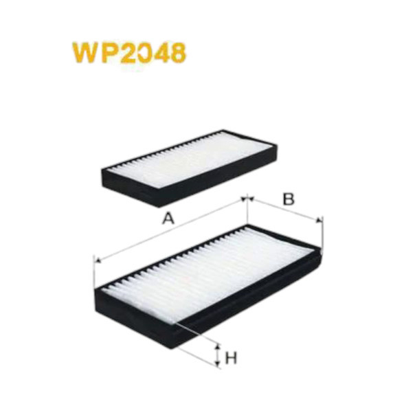 Фільтр Ssangyong Actyon, Actyon Sports (2007-) салону Мукачево - фото 1