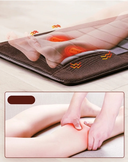 Масажна накидка матрац Benbo AM-311 (AM-301А) Масаж шиї і всього тіла з підігрівом Вінниця - фото 11