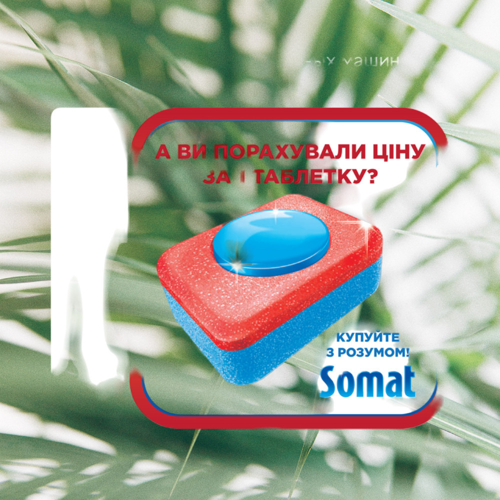 Таблетки для посудомоечной машины Somat All in one поштучно Виноградов - изображение 9