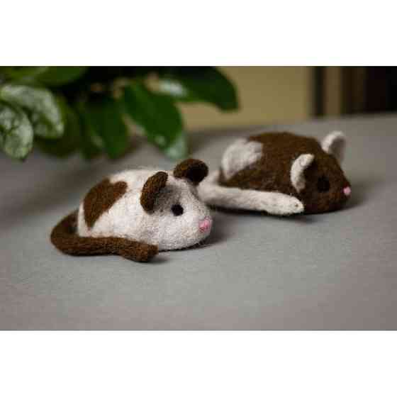 Набір для творчості "Мишки" ВАЛ-009 валяння іграшки Вінниця