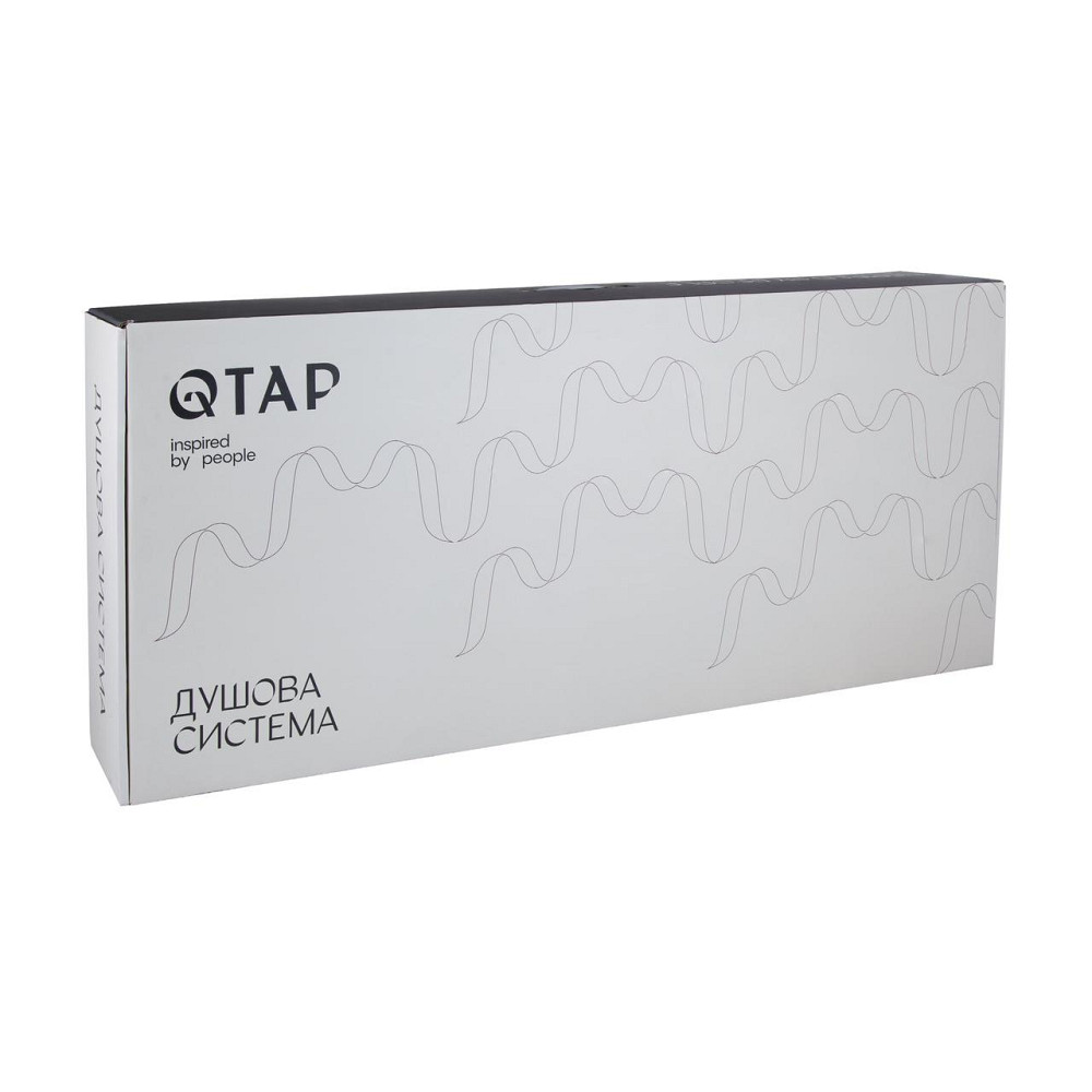 Душевая система универсальная Qtap Aries на три потребителя (с изливом) QTARI111CRM45560 Chrome Киев - изображение 9