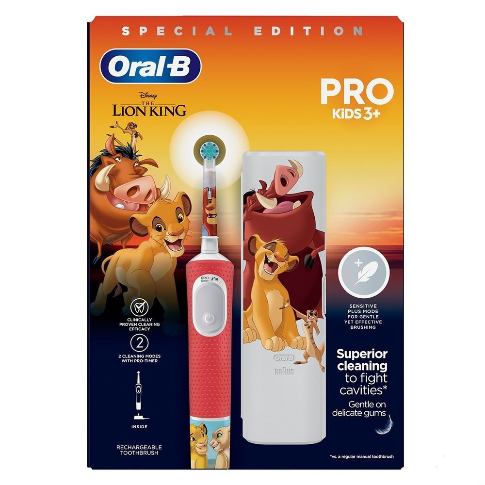 Зубна електрощітка Braun Oral-B Kids Lion King D103.413.2KX ( 19903 ) Харків - фото 8