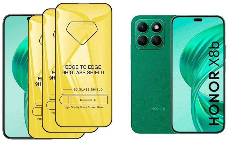 Захисне скло DefenzoGlass для Honor X8b – подвійна міцність Київ - фото 1