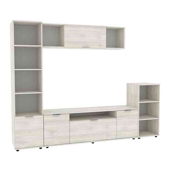 Стенка в гостиную Ketrin-4, Дуб Шамоні Світлий, 2440х425х1880 Львов