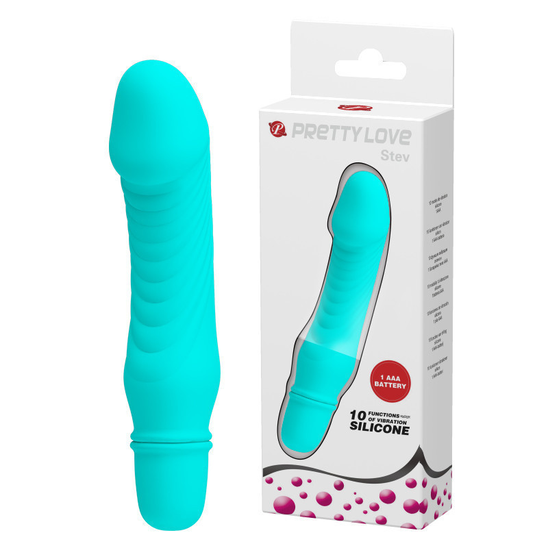 Вібратор - Pretty Love Stev Vibrator Blue Sex Aura Київ - фото 4