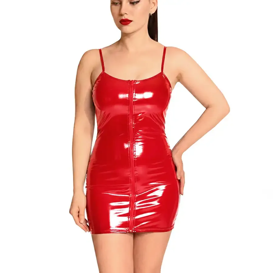 Лакована сукня Art of Sex - Demeter, колір червоний, розмір M Львів - фото 1
