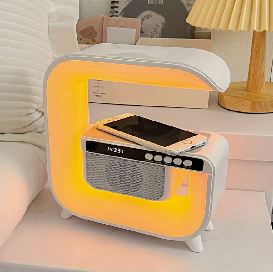 Аккумуляторный ночник G-Smart G3 mini RGB с Bluetooth колонкой и зарядкой для телефона Киев - изображение 8