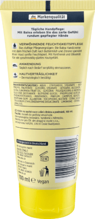 Balea Крем-масло для рук с лимоном, 100 мл Германия Львів - фото 3