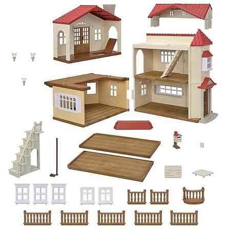 Будинок red roof  світло сільвашки sylvanian families calico critters. Харків