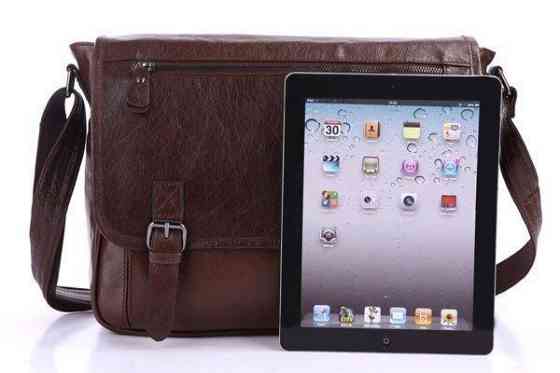 Сумка мужская Vintage 14089 под формат А4 Коричневая Киев