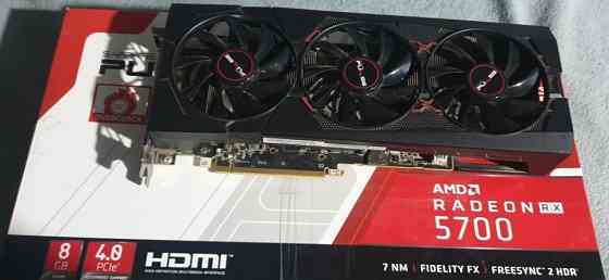 Відеокарта Sapphire Pulse X Trio RX 5700 8Gb. Overclocking. Київ