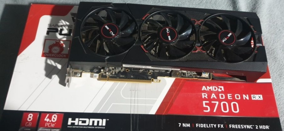 Відеокарта Sapphire Pulse X Trio RX 5700 8Gb. Overclocking. Київ - фото 3