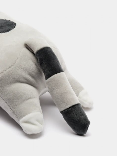 Іграшка обіймашка Кіт Батон, м'яка іграшка антистрес, подушка обіймашка, 70 см, Сірий Киев - изображение 5