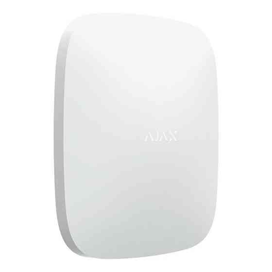 Інтелектуальний ретранслятор сигналу Ajax ReX 2 (8EU) white з фотоверіфікацією тривог Київ