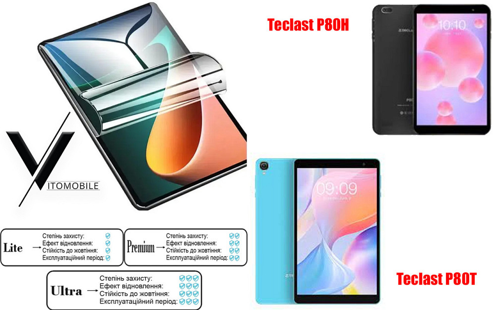 Полиуретановая пленка HyperClear Guard для Teclast P85, P85T Киев - изображение 1