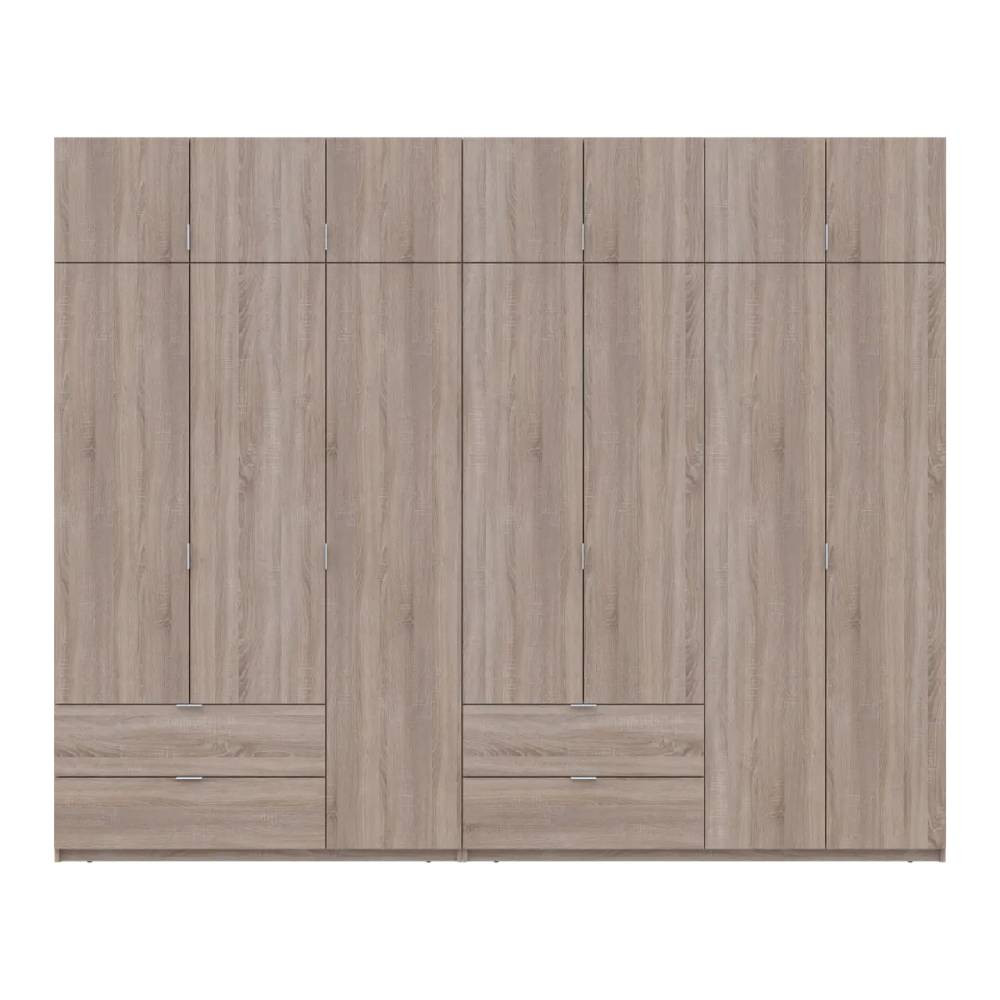 Шафа для одягу Doros Лукас Дуб сонома 3+4 ДСП 295х50х240 DRS-011707 (42005123) Дніпро - фото 4