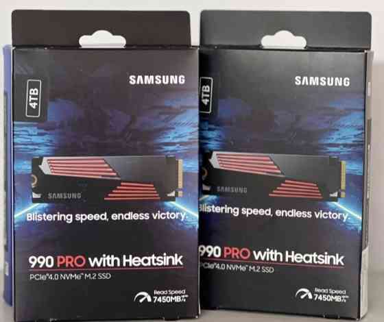 SSD Накопитель: Samsung 990 PRO With Heatsink 4TB (MZ-V9P4TOCW ) Киев
