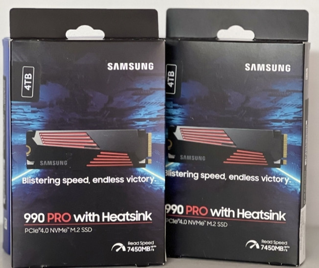 SSD Накопитель: Samsung 990 PRO With Heatsink 4TB (MZ-V9P4TOCW ) Киев - изображение 1
