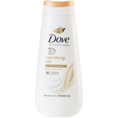 Гель для душа Dove Нежный шелк 225 мл (8720181457463) Винница - изображение 1