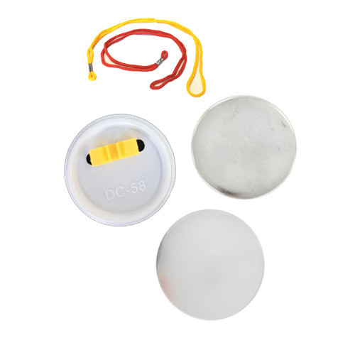 Заготовка для бейджиков на шнурке круглый 50 шт Киев - изображение 1