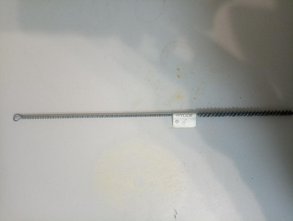 Йоржик дротяний жорсткий N706 з кільцем загальною довжиною 300мм довжиною йоржика 100мм діаметром 6мм 6 Київ - фото 1