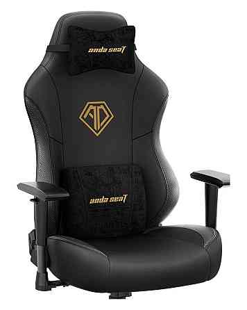 Крісло для геймерів Anda Seat Phantom 3 Size L Black/Gold (AD18Y-06-B-PV/C) ( 12187 ) Харьков