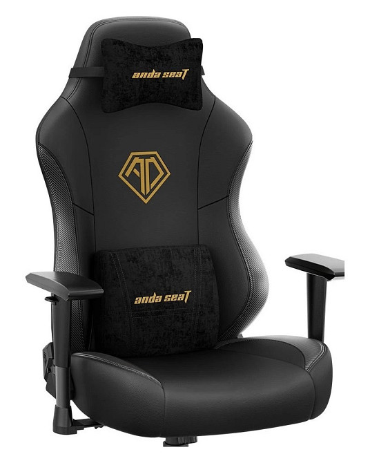 Крісло для геймерів Anda Seat Phantom 3 Size L Black/Gold (AD18Y-06-B-PV/C) ( 12187 ) Харьков - изображение 5
