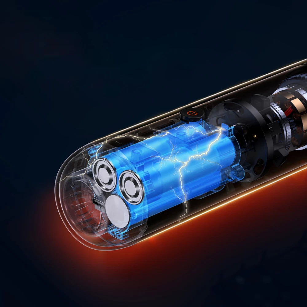 Автомобільний пилосос Baseus A3 lite Handy Vacuum Cleaner (12000pa) Black Київ - фото 9