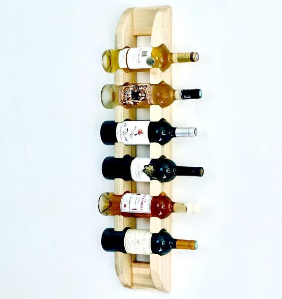Настінна винна полиця "Сапоро" бланже Миколаїв - фото 1