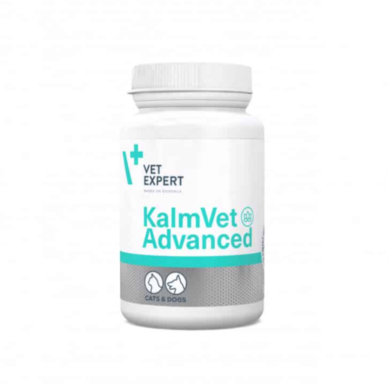 Дополнительный корм KalmVet Advanced (КалмВет Эдвансд) успокаивающий препарат для собак и кошек 60 капсул Винница