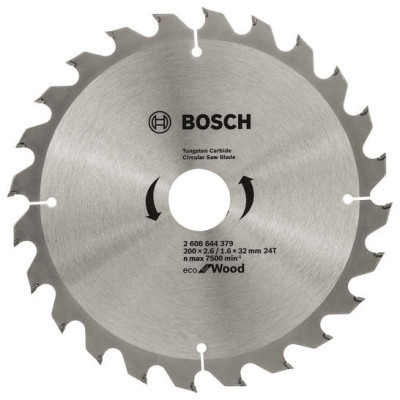 Круг отрезной Bosch ECO WO 200x32-24T (2.608.644.379) Винница - изображение 1