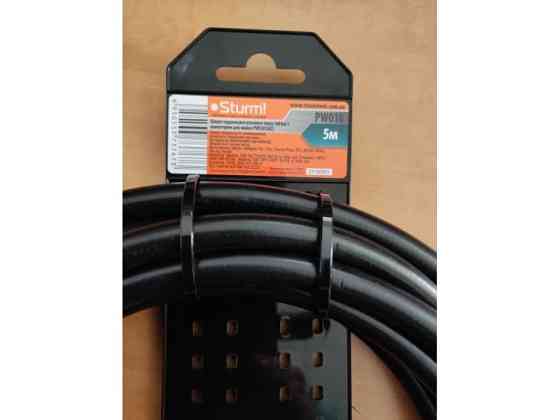 Шланг-удлинитель высокого давления с коннектором Sturm PW018 5 м (для моек Sturm PW9201, PW9202) (читать Ровно