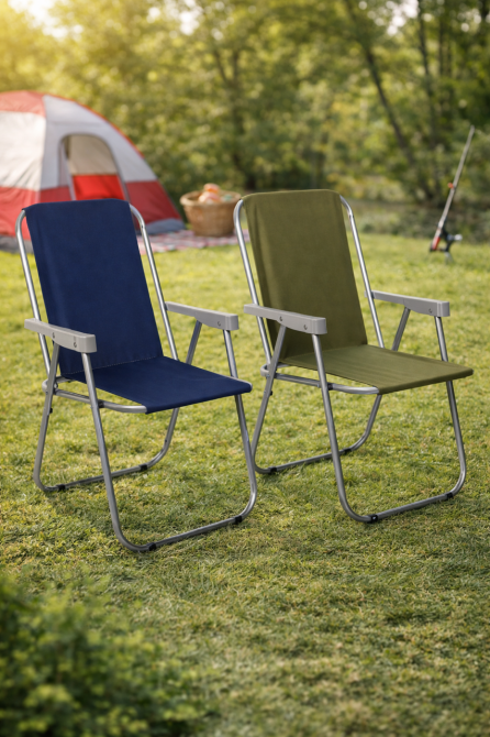 Крісло туристичне складане «Фідель» зі спинкою та підлокітниками Кривий Ріг - фото 11