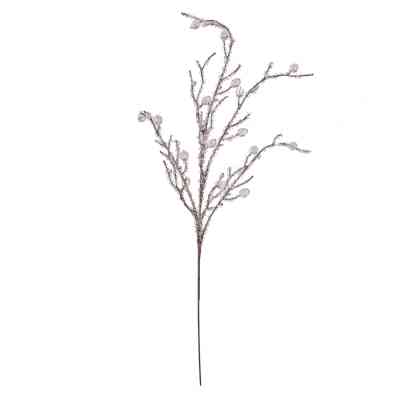 Декоративна гілка YES! Fun з кристалами, 83 см, засніжена (974113) Вінниця