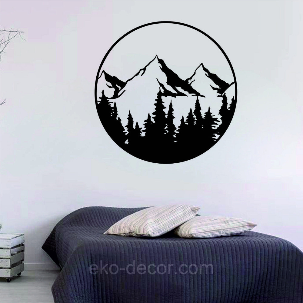 Декоративне настінне Панно «Гори», Декор на стіну Київ - фото 4