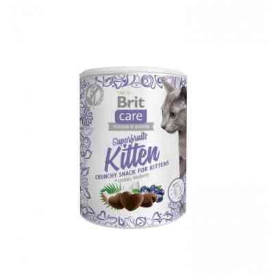 Ласощі для котів Brit Care Cat Snack Superfruits Kitten 100 г (8595602521425) Вінниця
