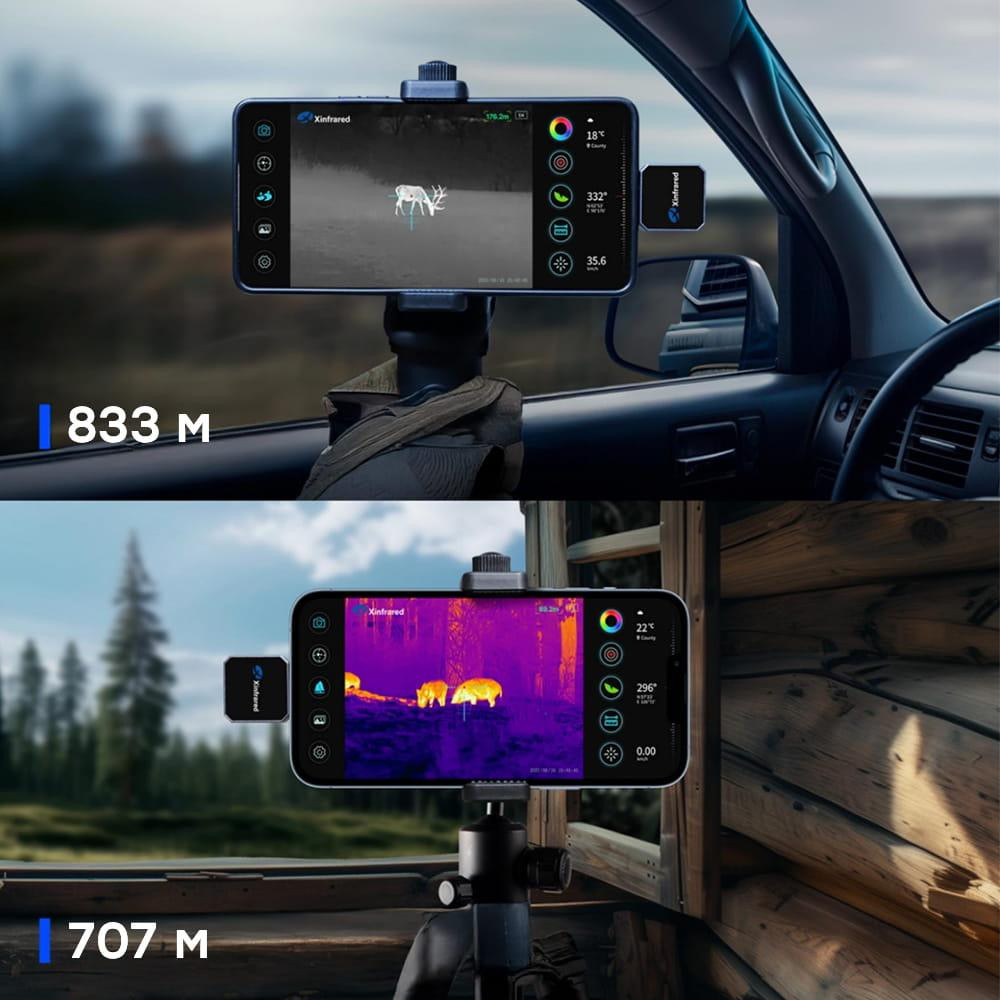 Тепловізор для смартфона на Android Xinfrared XH15 + тримач (90-00031) Киев - изображение 16