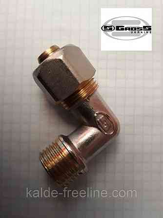 Кут з зовнішньою різьбою 32*1 M Gross (посилений) для металопластикової труби Харків