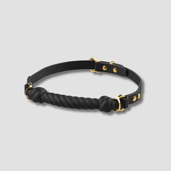 Кляп в форме жгута UPKO Desire for Mouth Bondage Collection, черный Sex Aura Киев