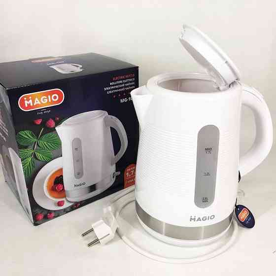 Електричний чайник з автовідключенням MAGIO, Чайники на підставці, Гарний електрочайник KL-27 Івано-Франківськ