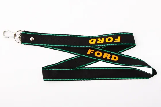 Шнурок на шею для ключей с карабином Ford Винница