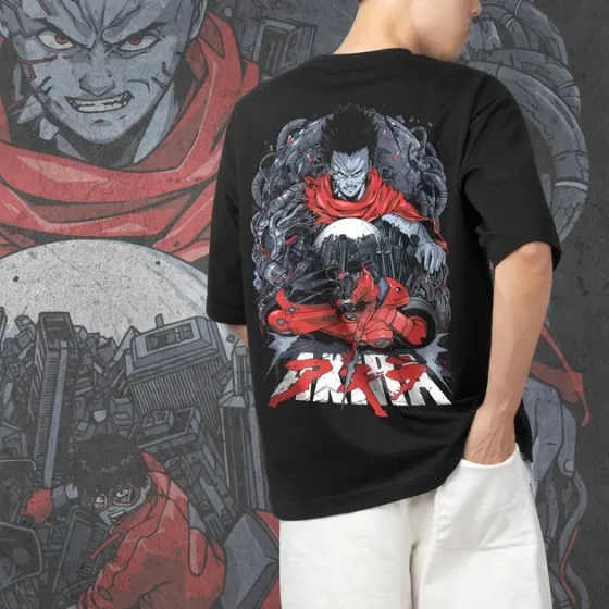 Футболка чоловіча з  принтом Akira 2 Розмір 48 Anime0861 Дніпро