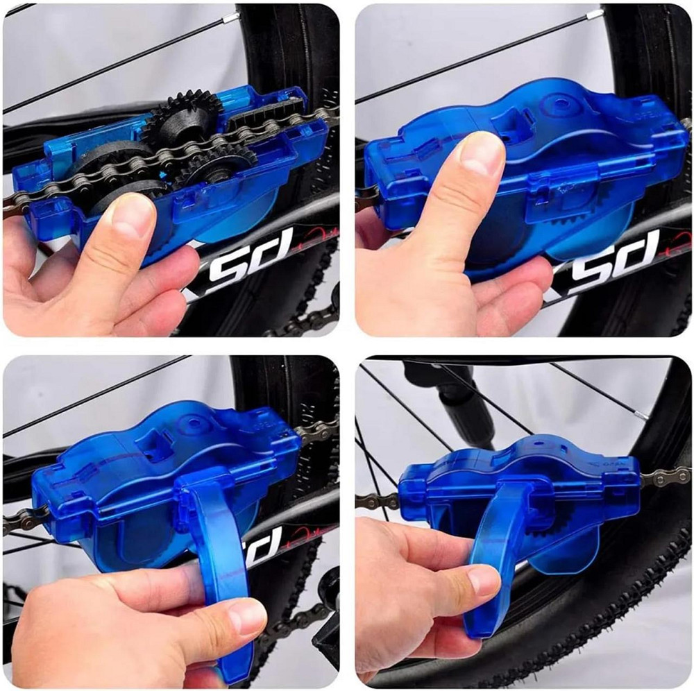 Устройство чистки велосипедной цепи, цепемойка для очистки цепи от пыли на велосипед Киев - изображение 5