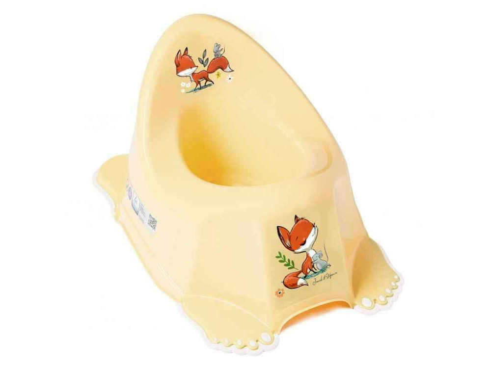 Горшок детский желтый Лесная сказка без музыки (FF-001-109, yellow) ТМ TEGA Киев - изображение 1