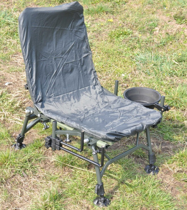 Крісло Коропове для риболовлі навантаження до 150 кг Mivardi "Chair Feeder Master" (M-CHFMA) Нововолинськ - фото 9