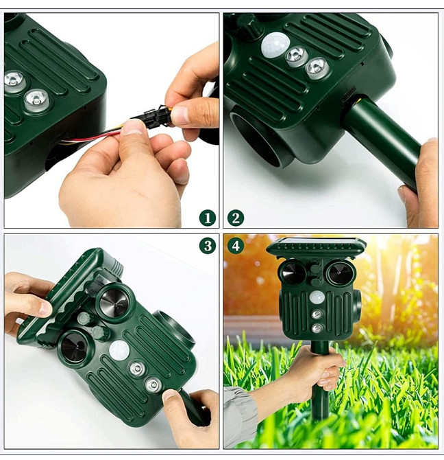 Ультразвуковий відлякувач тварин 23262 Луцьк - фото 1