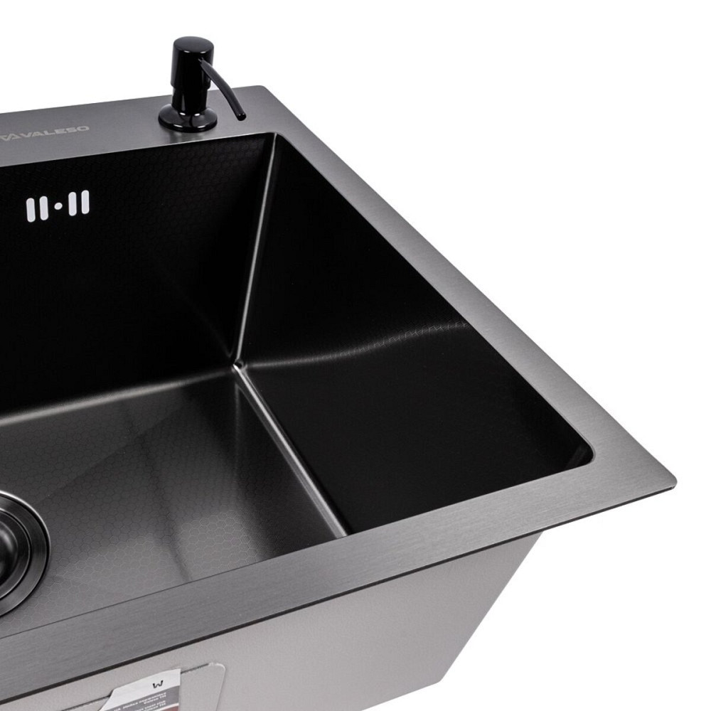 58*43 Мийка PVD чорна Valeso Handmade DECOR (3.0/0.8) Коломыя - изображение 3