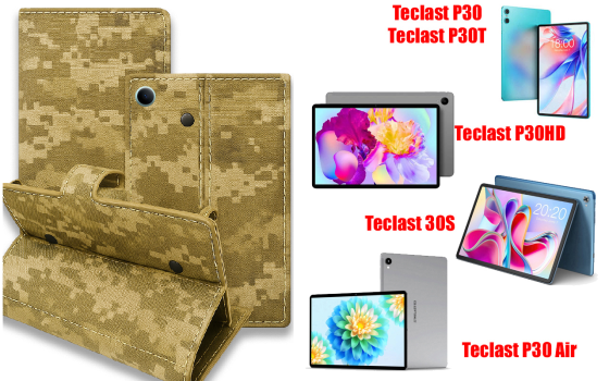 Книжка-трансформер для планшета Teclast P30, P30Hd, P30S, P30T, P30 Air, колір Black Pixel Київ